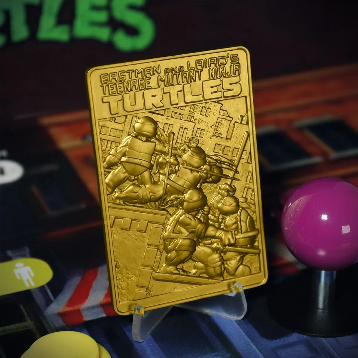 Teenage Mutant Ninja Turtles 24k Gold Plated Ingot 6 Teenage Mutant Ninja Turtles 24k Gold Plated Ingot - Image 4
