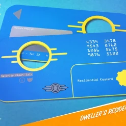 Fallout Vault Dweller's Welcome Kit 28 Fallout Vault Dweller's Welcome Kit -Wigs for Fancy Dress Sales Shop vault81 render key card final copia