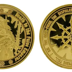 Warhammer 40,000 Chaos Collectible Coin 23 Warhammer 40,000 Chaos Collectible Coin -Wigs for Fancy Dress Sales Shop warhammer chaos goldcoin 5