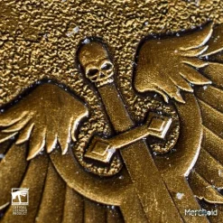 Warhammer 40,000 Dark Angels Collectible Coin -Wigs for Fancy Dress Sales Shop warhammer darkangels coin 13