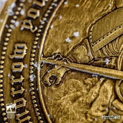 Warhammer 40,000 Dark Angels Collectible Coin -Wigs for Fancy Dress Sales Shop warhammer darkangels coin 9