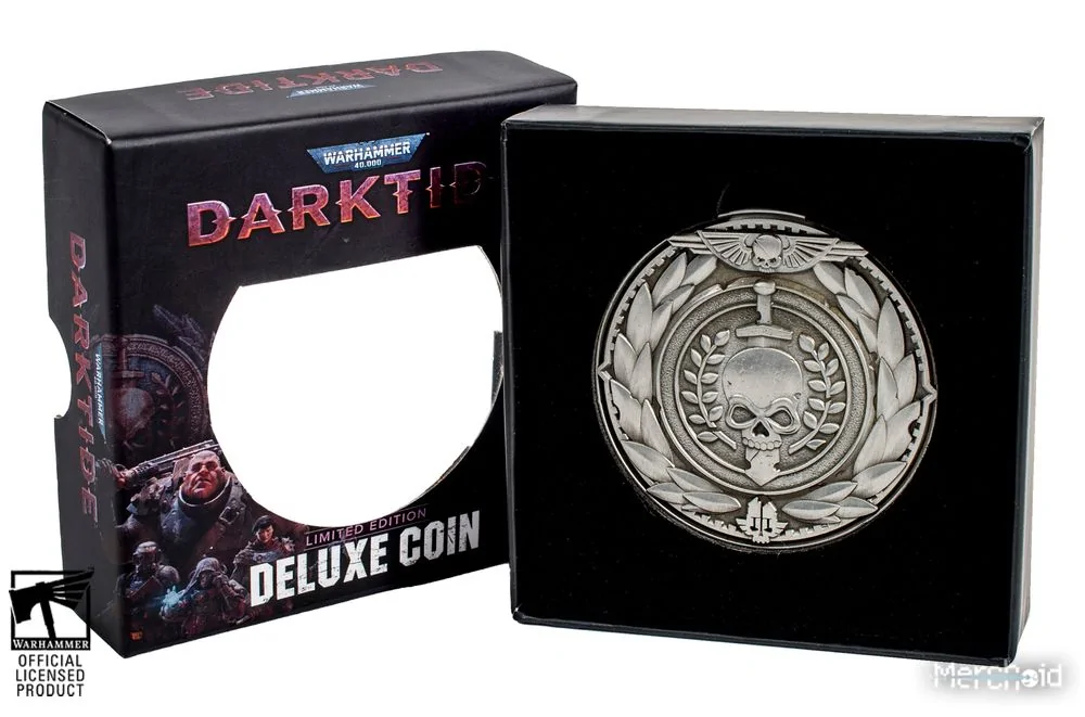 Warhammer 40,000 Darktide Deluxe Collectible Coin 4 Warhammer 40,000 Darktide Deluxe Collectible Coin - Image 2