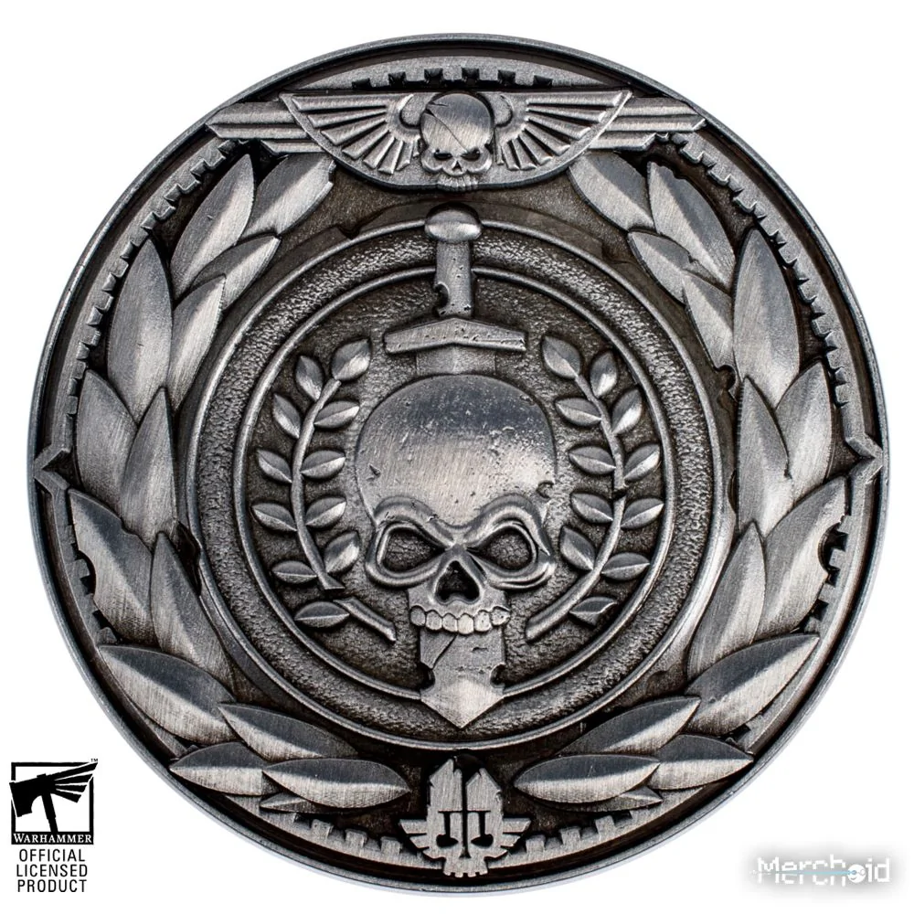 Warhammer 40,000 Darktide Deluxe Collectible Coin 5 Warhammer 40,000 Darktide Deluxe Collectible Coin - Image 3