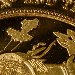 Warhammer 40,000 Imperium Collectible Coin -Wigs for Fancy Dress Sales Shop warhammer imperium goldcoin 15