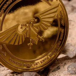 Warhammer 40,000 Imperium Collectible Coin -Wigs for Fancy Dress Sales Shop warhammer imperium goldcoin 9