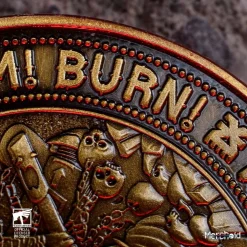 Warhammer 40,000 World Eaters Collectible Coin -Wigs for Fancy Dress Sales Shop warhammer khorne coin 8