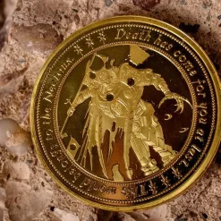Warhammer 40,000 Necron Collectible Coin 26 Warhammer 40,000 Necron Collectible Coin -Wigs for Fancy Dress Sales Shop warhammer necron goldcoin 16