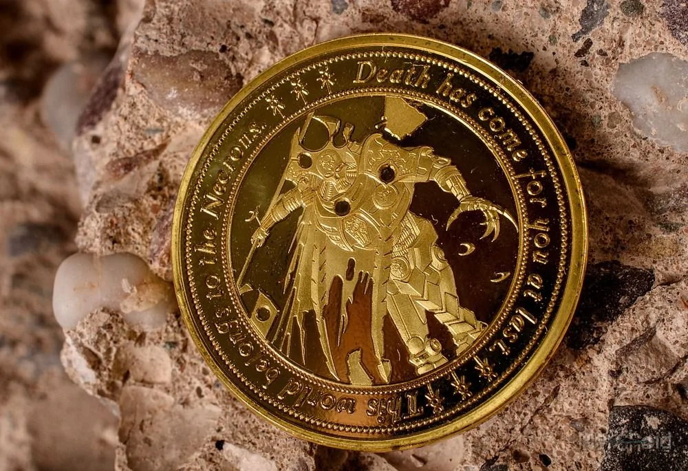 Warhammer 40,000 Necron Collectible Coin 11 Warhammer 40,000 Necron Collectible Coin - Image 9