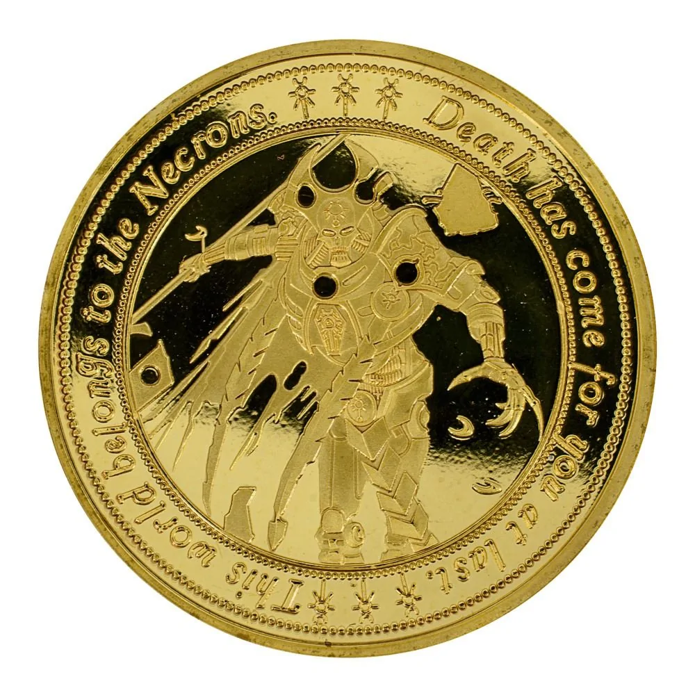 Warhammer 40,000 Necron Collectible Coin 5 Warhammer 40,000 Necron Collectible Coin - Image 3