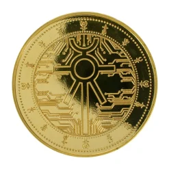 Warhammer 40,000 Necron Collectible Coin 21 Warhammer 40,000 Necron Collectible Coin -Wigs for Fancy Dress Sales Shop warhammer necron goldcoin 4