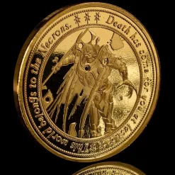 Warhammer 40,000 Necron Collectible Coin 23 Warhammer 40,000 Necron Collectible Coin -Wigs for Fancy Dress Sales Shop warhammer necron goldcoin 6
