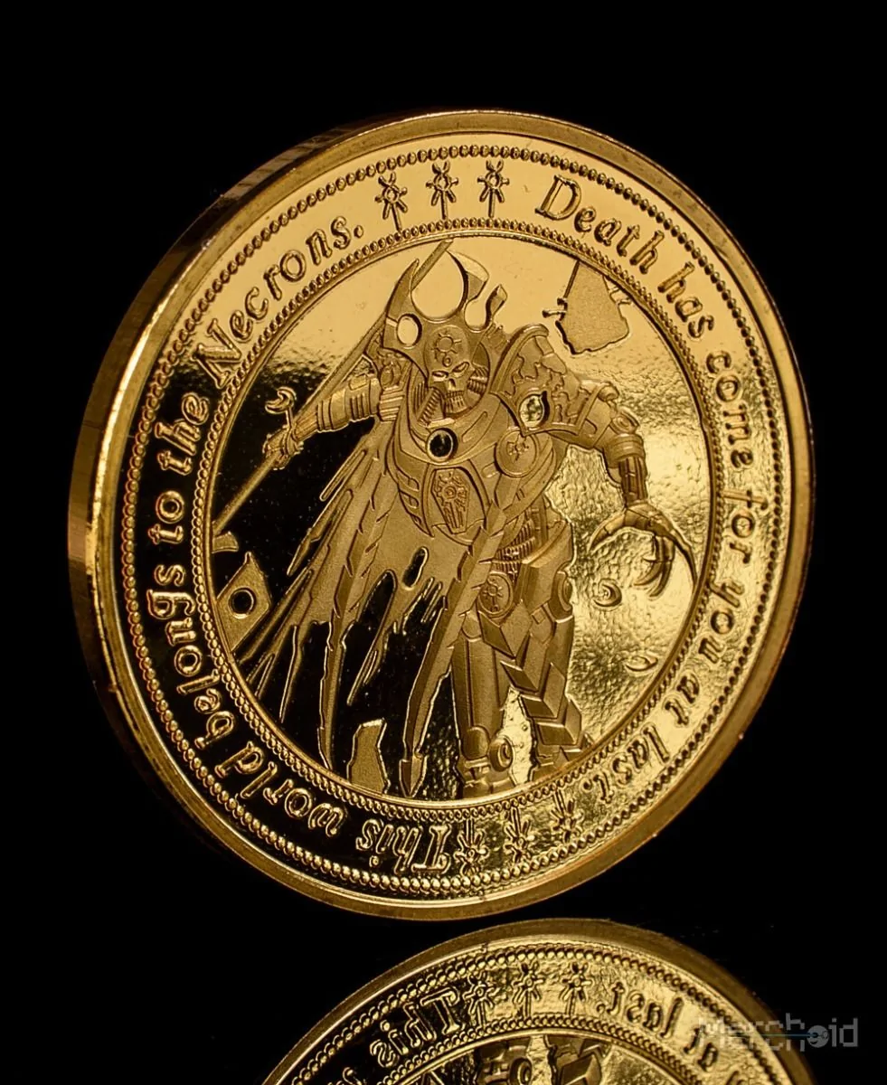Warhammer 40,000 Necron Collectible Coin 8 Warhammer 40,000 Necron Collectible Coin - Image 6
