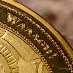 Warhammer 40,000 Ork Collectible Coin -Wigs for Fancy Dress Sales Shop warhammer ork goldcoin 11