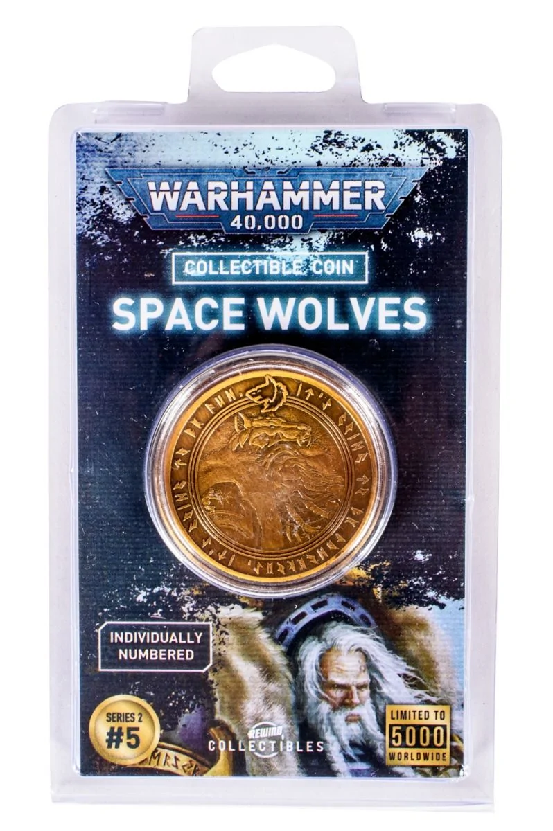 Warhammer 40,000 Space Wolves Collectible Coin 3 Warhammer 40,000 Space Wolves Collectible Coin