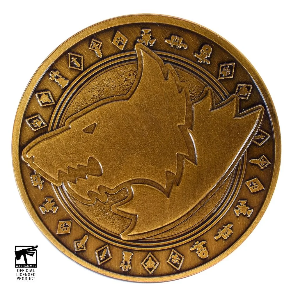 Warhammer 40,000 Space Wolves Collectible Coin 5 Warhammer 40,000 Space Wolves Collectible Coin - Image 3