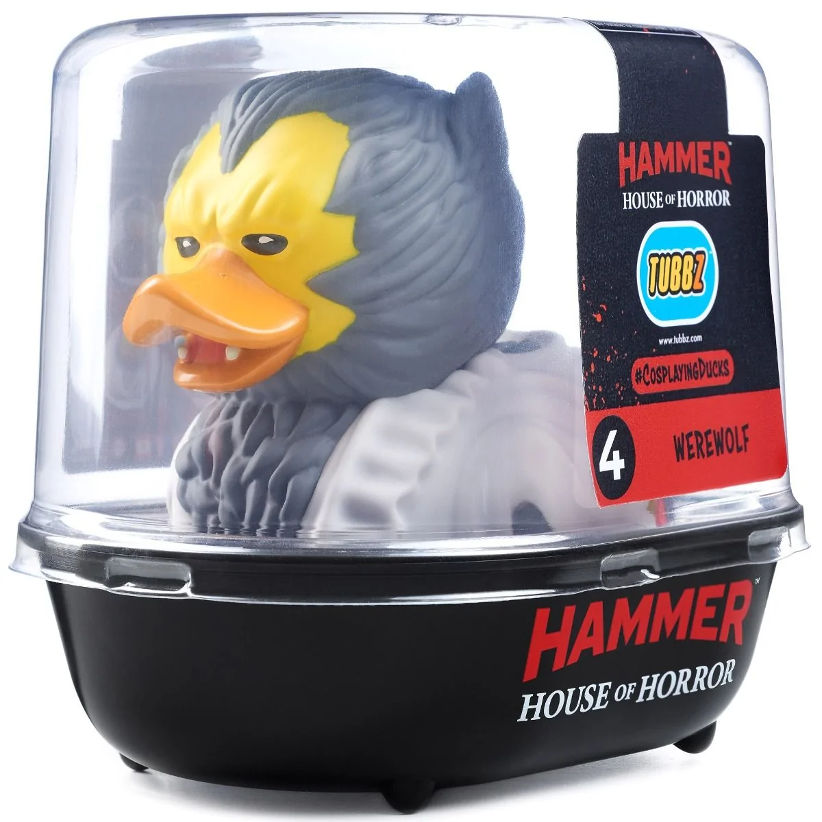 Geek Werewolf Tubbz Rubber Duck Collectible 6 Geek Werewolf Tubbz Rubber Duck Collectible - Image 4