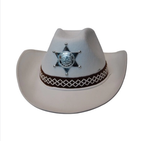 SHERIFF WESTERN COWBOY HAT - ADULT 5 SHERIFF WESTERN COWBOY HAT - ADULT - Image 3