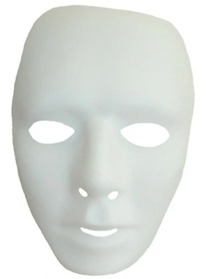 MASK - FULL FACE WHITE 3 MASK - FULL FACE WHITE