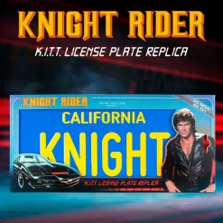 Knight Rider K.I.T.T. License Plate Replica 11 Knight Rider K.I.T.T. License Plate Replica -Wigs for Fancy Dress Sales Shop x doco kitt02 a