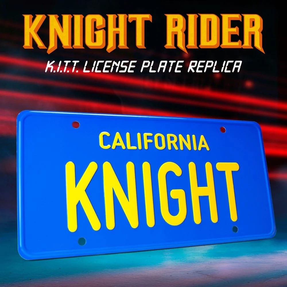 Knight Rider K.I.T.T. License Plate Replica 6 Knight Rider K.I.T.T. License Plate Replica - Image 4