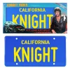 Knight Rider K.I.T.T. License Plate Replica