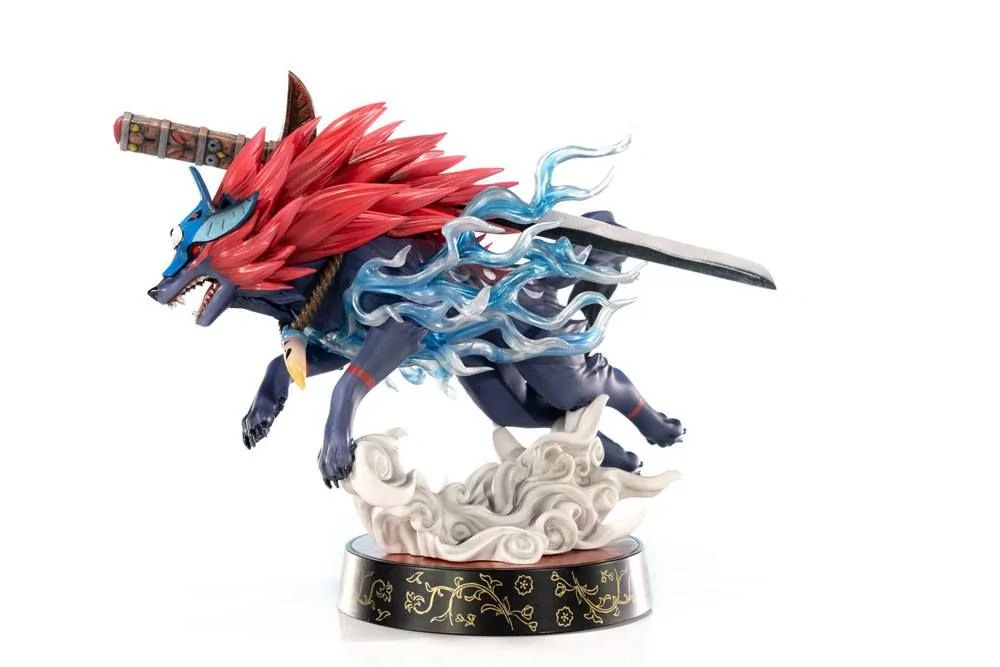 Okami F4F Oki (Wolf Form) 9 Inch PVC Figure 4 Okami F4F Oki (Wolf Form) 9 Inch PVC Figure - Image 2