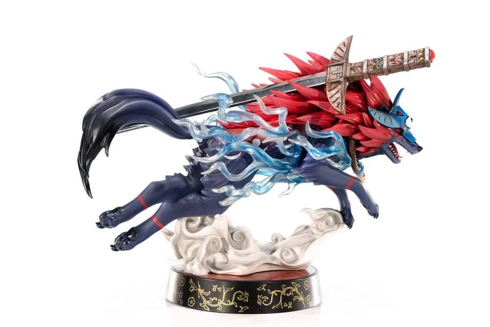 Okami F4F Oki (Wolf Form) 9 Inch PVC Figure 6 Okami F4F Oki (Wolf Form) 9 Inch PVC Figure - Image 4
