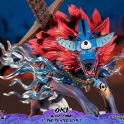 Okami F4F Oki (Wolf Form) 9 Inch PVC Figure 30 Okami F4F Oki (Wolf Form) 9 Inch PVC Figure -Wigs for Fancy Dress Sales Shop x f4fokaowst f