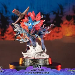 Okami F4F Oki (Wolf Form) 9 Inch PVC Figure 32 Okami F4F Oki (Wolf Form) 9 Inch PVC Figure -Wigs for Fancy Dress Sales Shop x f4fokaowst h