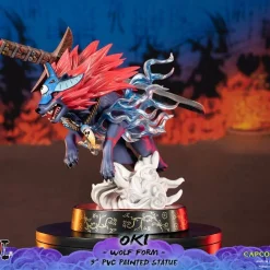 Okami F4F Oki (Wolf Form) 9 Inch PVC Figure 33 Okami F4F Oki (Wolf Form) 9 Inch PVC Figure -Wigs for Fancy Dress Sales Shop x f4fokaowst i