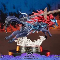 Okami F4F Oki (Wolf Form) 9 Inch PVC Figure 38 Okami F4F Oki (Wolf Form) 9 Inch PVC Figure -Wigs for Fancy Dress Sales Shop x f4fokaowst n