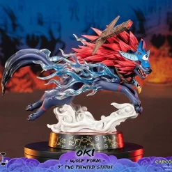 Okami F4F Oki (Wolf Form) 9 Inch PVC Figure 39 Okami F4F Oki (Wolf Form) 9 Inch PVC Figure -Wigs for Fancy Dress Sales Shop x f4fokaowst o