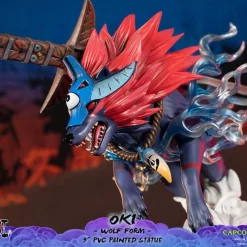Okami F4F Oki (Wolf Form) 9 Inch PVC Figure 41 Okami F4F Oki (Wolf Form) 9 Inch PVC Figure -Wigs for Fancy Dress Sales Shop x f4fokaowst q