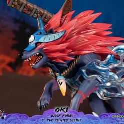 Okami F4F Oki (Wolf Form) 9 Inch PVC Figure 42 Okami F4F Oki (Wolf Form) 9 Inch PVC Figure -Wigs for Fancy Dress Sales Shop x f4fokaowst r