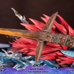 Okami F4F Oki (Wolf Form) 9 Inch PVC Figure 43 Okami F4F Oki (Wolf Form) 9 Inch PVC Figure -Wigs for Fancy Dress Sales Shop x f4fokaowst s