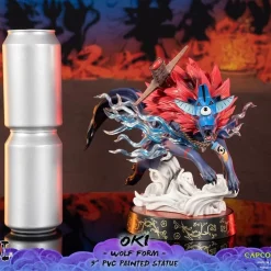 Okami F4F Oki (Wolf Form) 9 Inch PVC Figure 45 Okami F4F Oki (Wolf Form) 9 Inch PVC Figure -Wigs for Fancy Dress Sales Shop x f4fokaowst y