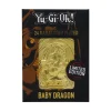 Yu-Gi-Oh Baby Dragon Limited Edition 24K Gold Plated Metal Card