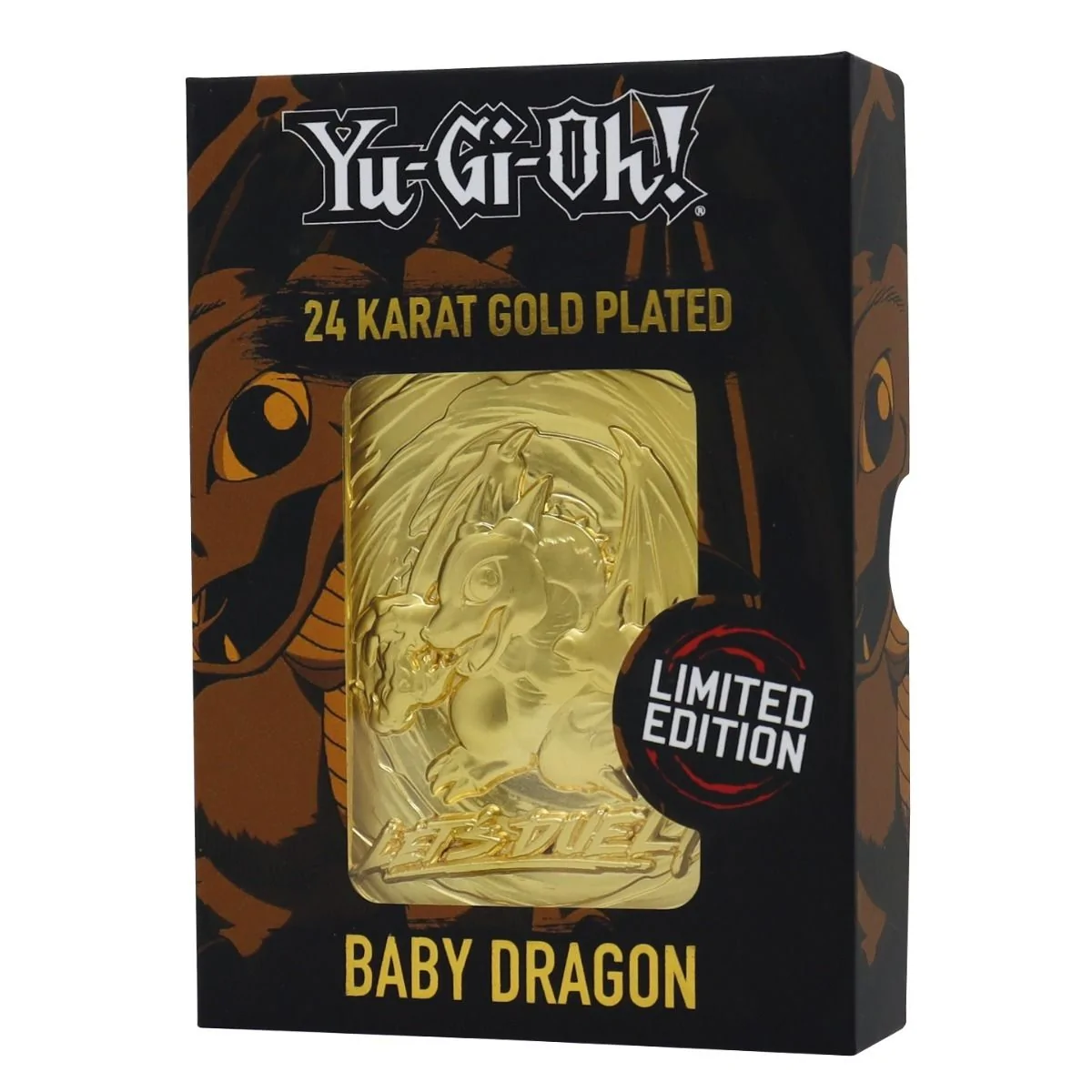 Yu-Gi-Oh Baby Dragon Limited Edition 24K Gold Plated Metal Card 4 Yu-Gi-Oh Baby Dragon Limited Edition 24K Gold Plated Metal Card - Image 2