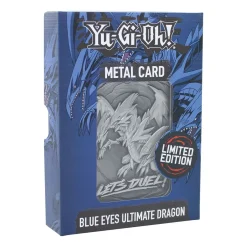 Yu-Gi-Oh Blue Eyes Ultimate Dragon Limited Edition Metal Card 12 Yu-Gi-Oh Blue Eyes Ultimate Dragon Limited Edition Metal Card -Wigs for Fancy Dress Sales Shop ygo 30 box angle