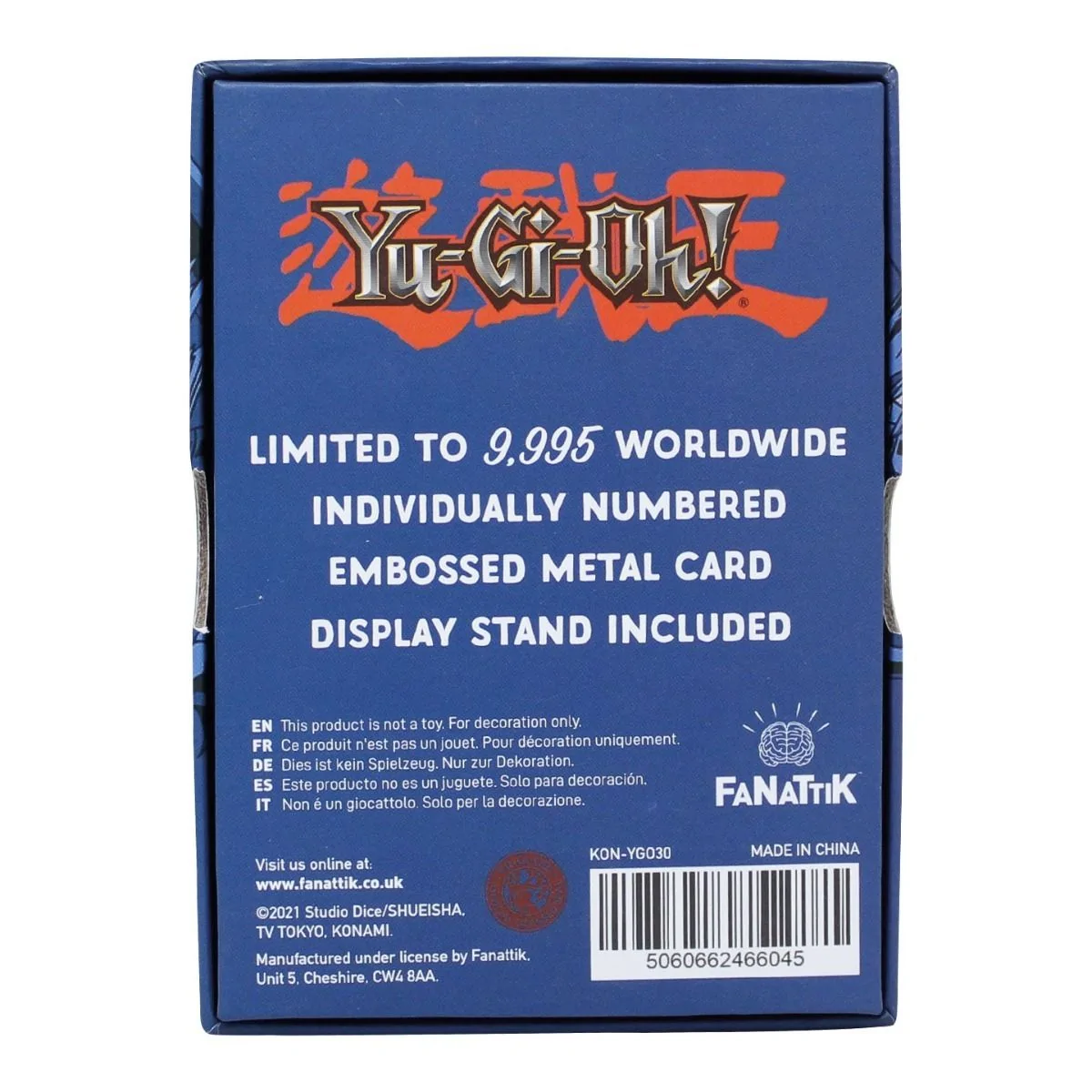 Yu-Gi-Oh Blue Eyes Ultimate Dragon Limited Edition Metal Card 6 Yu-Gi-Oh Blue Eyes Ultimate Dragon Limited Edition Metal Card - Image 4