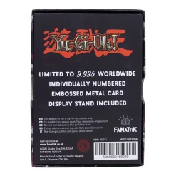 Yu-Gi-Oh Summoned Skull Limited Edition Metal Card -Wigs for Fancy Dress Sales Shop ygo 31 box back