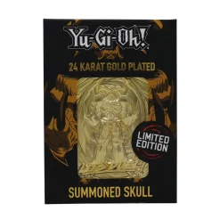 Yu-Gi-Oh Summoned Skull Limited Edition 24K Gold Plated Metal Card