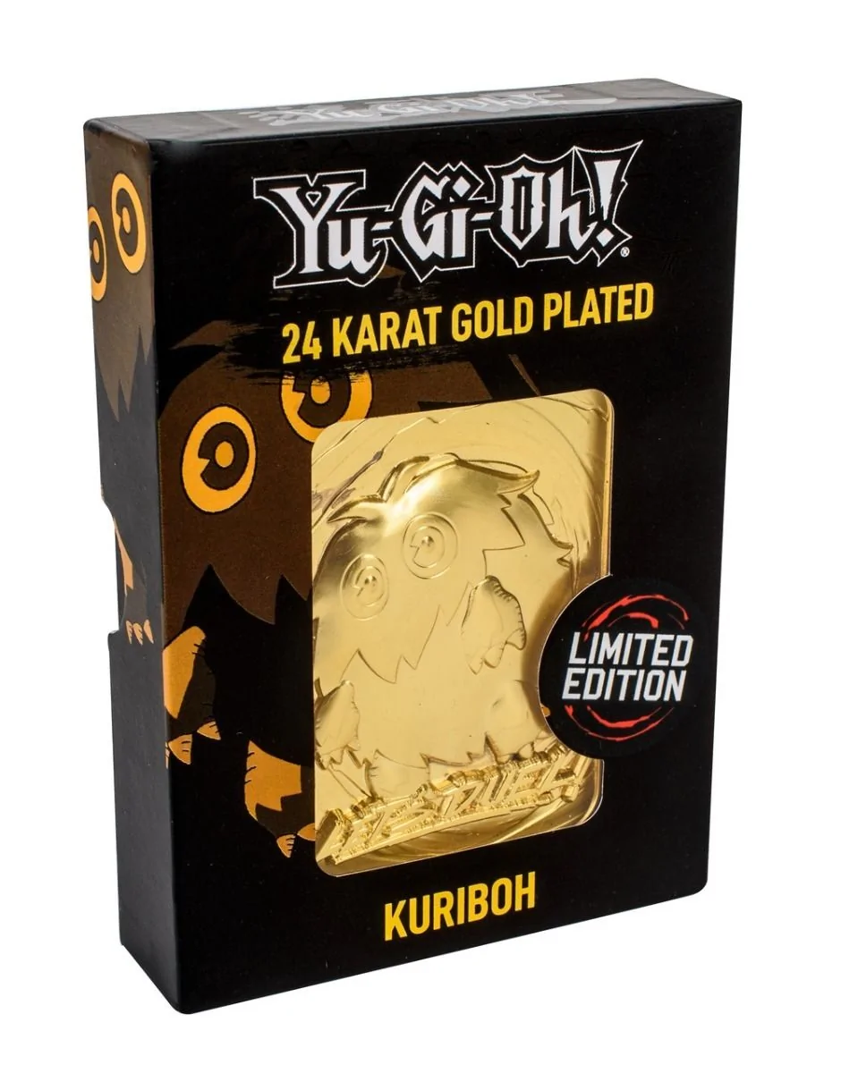 Yu-Gi-Oh Kuriboh Limited Edition 24K Gold Plated Metal Card 3 Yu-Gi-Oh Kuriboh Limited Edition 24K Gold Plated Metal Card